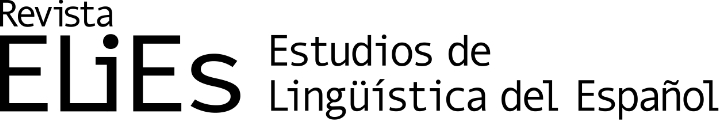 Estudios de Lingüística del Español